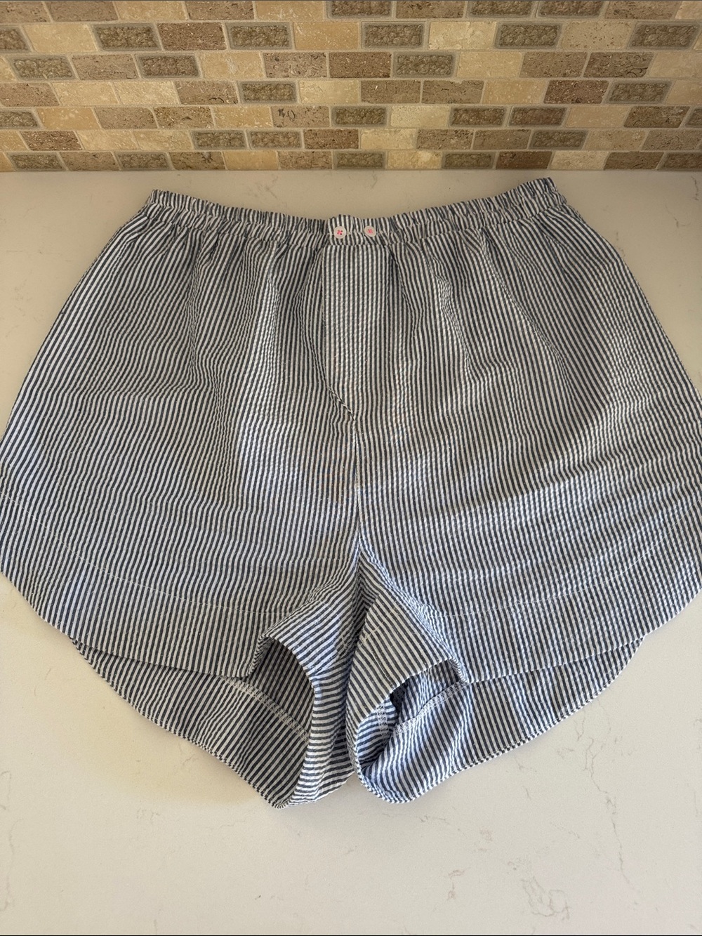 Free People Stripe Boxers for Women Size: M